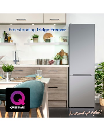 Russell Hobbs RH180FF541E1S Fridge Freezer Stainless Steel + Install