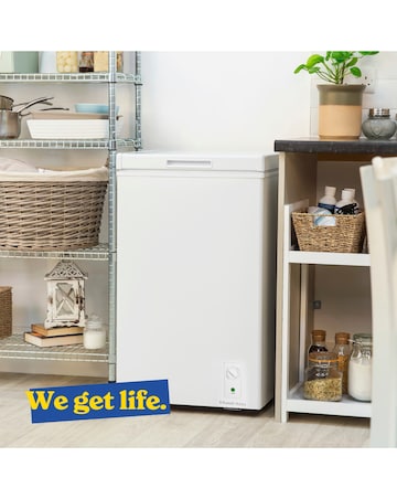Russell Hobbs RH142CF0E1W Chest Freezer - White + Install