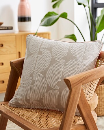 Blush Circle Marked Cushion Cover