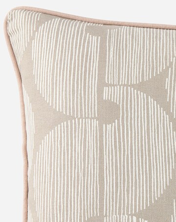 Blush Circle Marked Cushion Cover