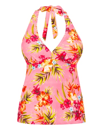 Mix And Match Halterneck Tankini Top