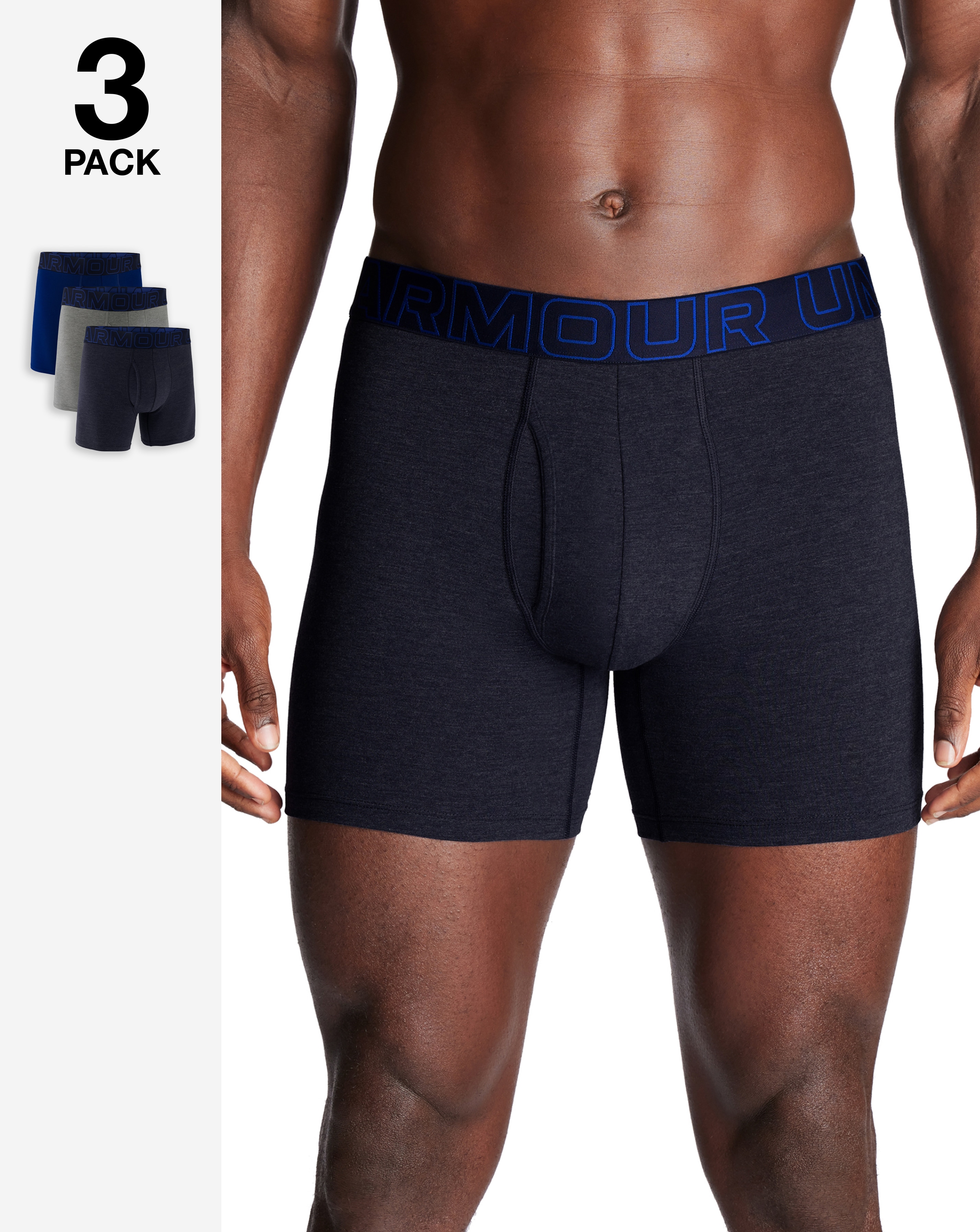 Under Armour Cotton 3pk Boxers
