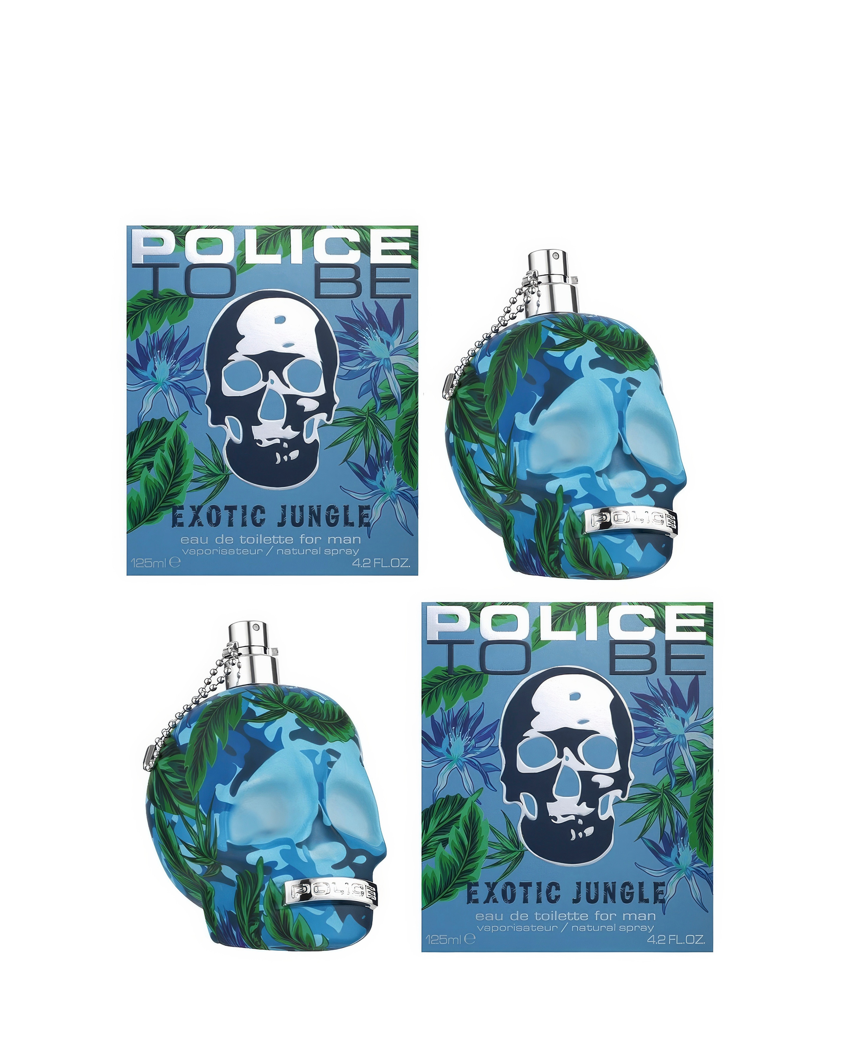 Police to be Exotic Jungle EDT 125ml Duo