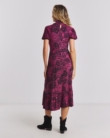 Joe Browns Lovely Lace Print Jersey Dress
