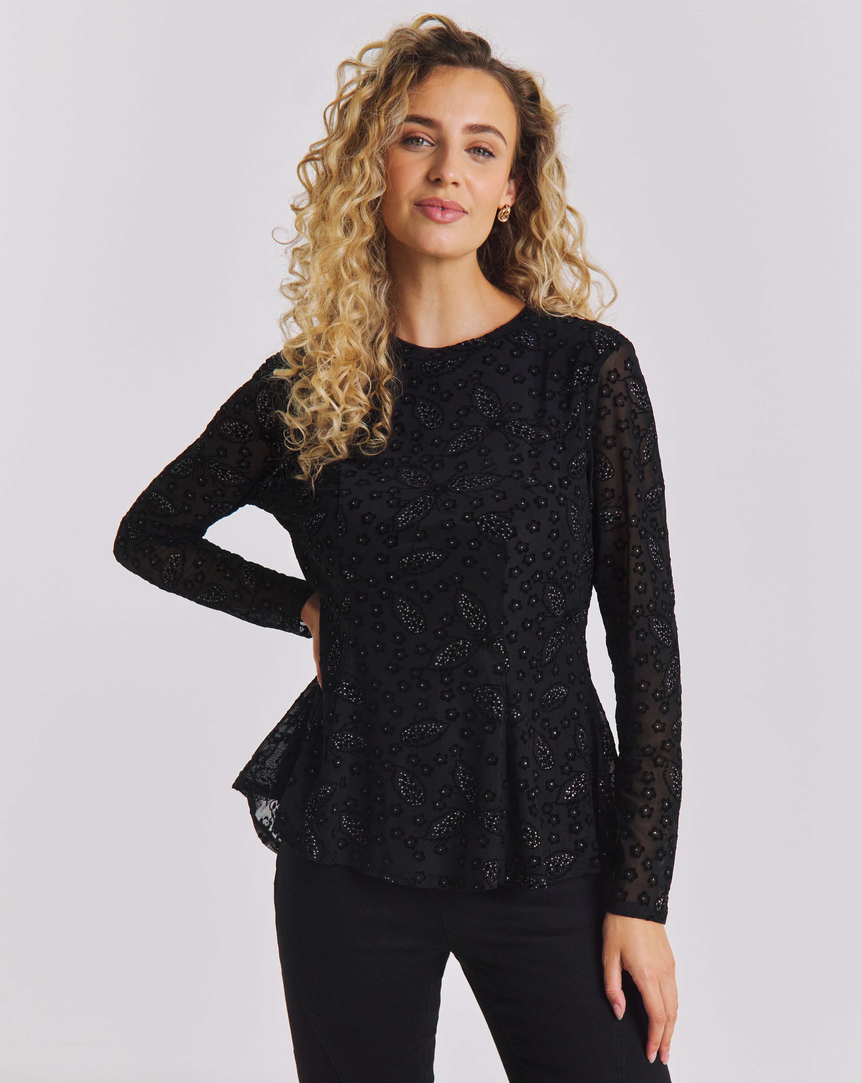 Joe Browns Mesmerising Mesh Top