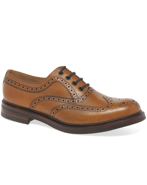Loake Edward Mens Wide Fit Brogues
