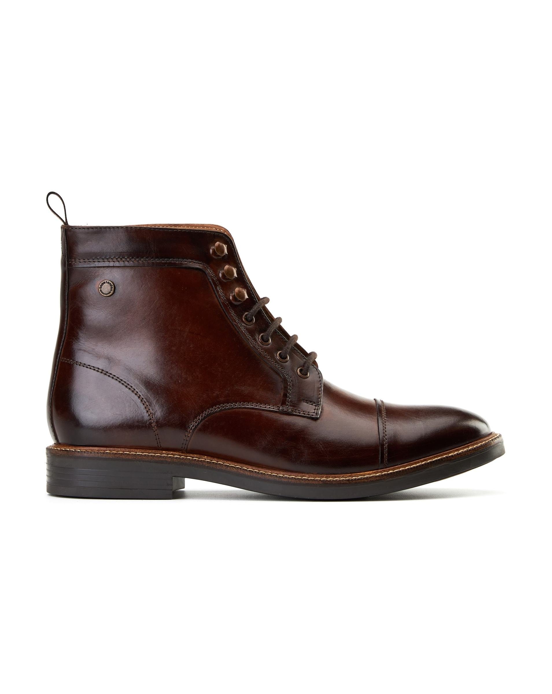 New In - Base London Plymouth Toe Cap Boot