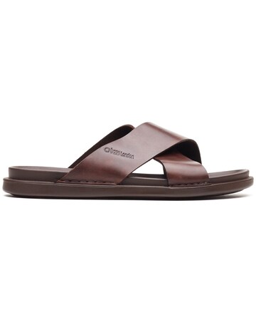 Base London Drift Cross Strap Sandal