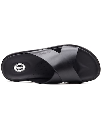 Base London Drift Cross Strap Sandal