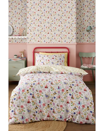 Belle & Boo Garden Friends Reversible Cotton Duvet Cover Set