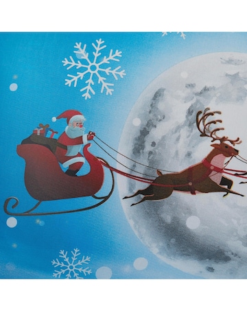 Bedlam Santa Glow In The Dark Duvet Cover Set