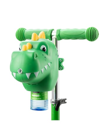 Xootz Dinosaur Bubble Go Scooter - Green