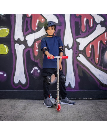 Xoo Folding Scooter Led Wheels - Red