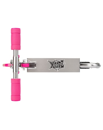 Xoo Folding Scooter Led Wheels - Pink