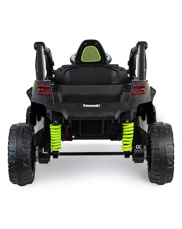 Xootz Kawasaki KRX 1000 12v Ride On-Black/Green
