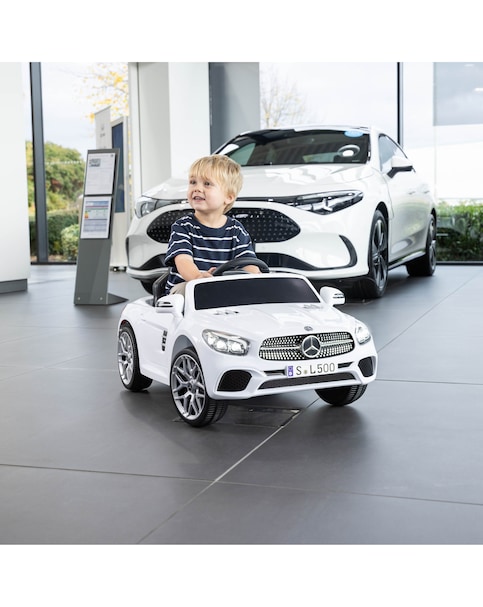 Mercedes-Benz SL 6v Ride On - White