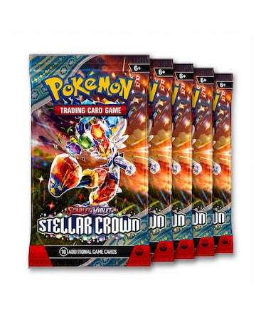Pokemon (TCG): Scarlet & Violet Stellar Crown Booster Pack * 5