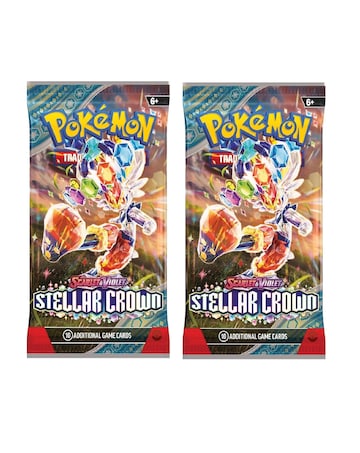 Pokemon (TCG): Scarlet & Violet Stellar Crown Booster Pack * 2