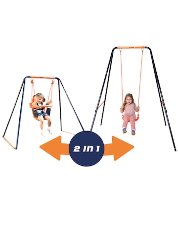 Hedstrom Deluxe 2 In 1 Swing