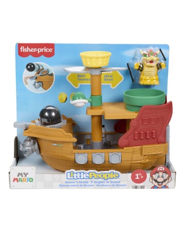 Fisher Price Little People Super Mario Bowser's Airship