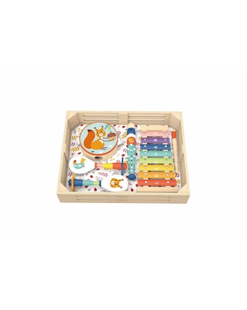 Wooden Musical Instrument Set - Forest