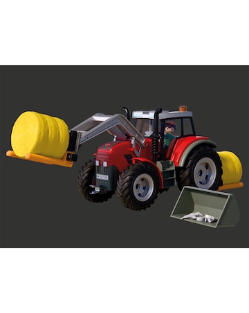 Playmobil Tractor Hay Bale Set
