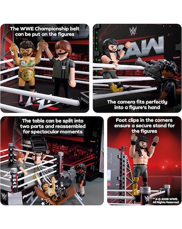 Playmobil WWE RAW Ring Set