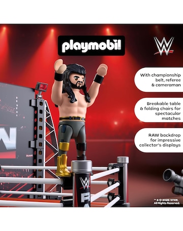 Playmobil WWE RAW Ring Set