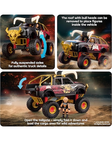 Playmobil WWE Rock Monster Truck