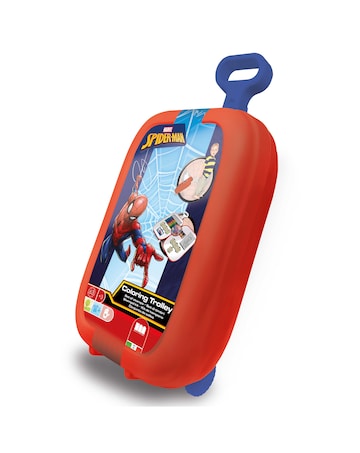 Spider-Man Colour & Stamp Trolley