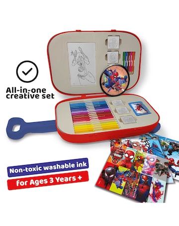 Spider-Man Colour & Stamp Trolley