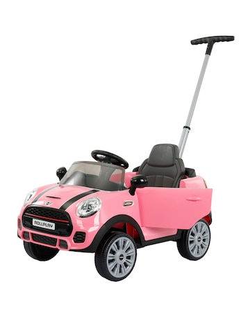 Pink Mini Push Car With Handle
