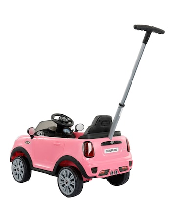 Pink Mini Push Car With Handle