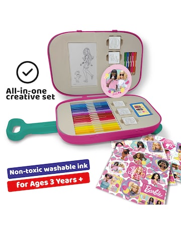 Barbie Colour & Stamp Trolley