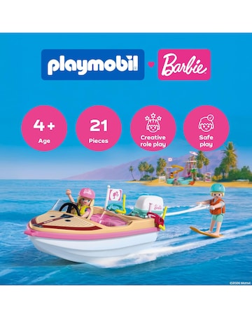 Playmobil Barbie Adventure Boat