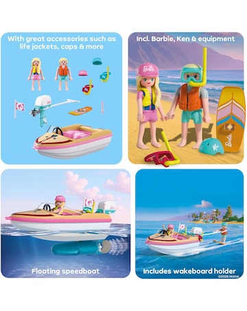 Playmobil Barbie Adventure Boat
