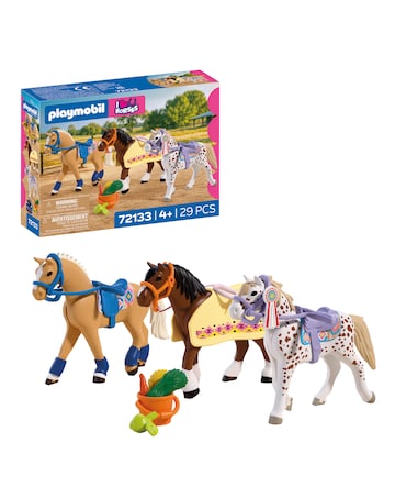 Playmobil Three Horse Set