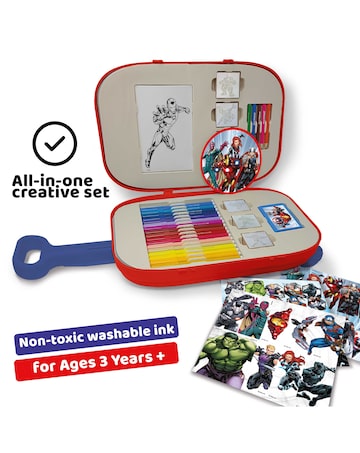Avengers Colour & Stamp Trolley