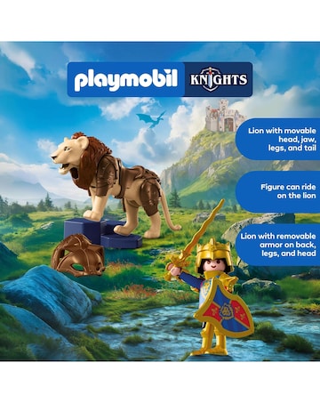 Playmobil Lion Golden Knight