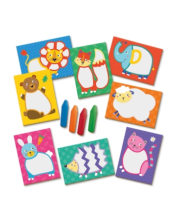 SES My First Crayons Animal Cards