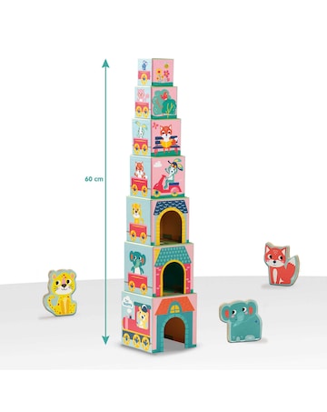 SES Stacking Tower Animal Figures