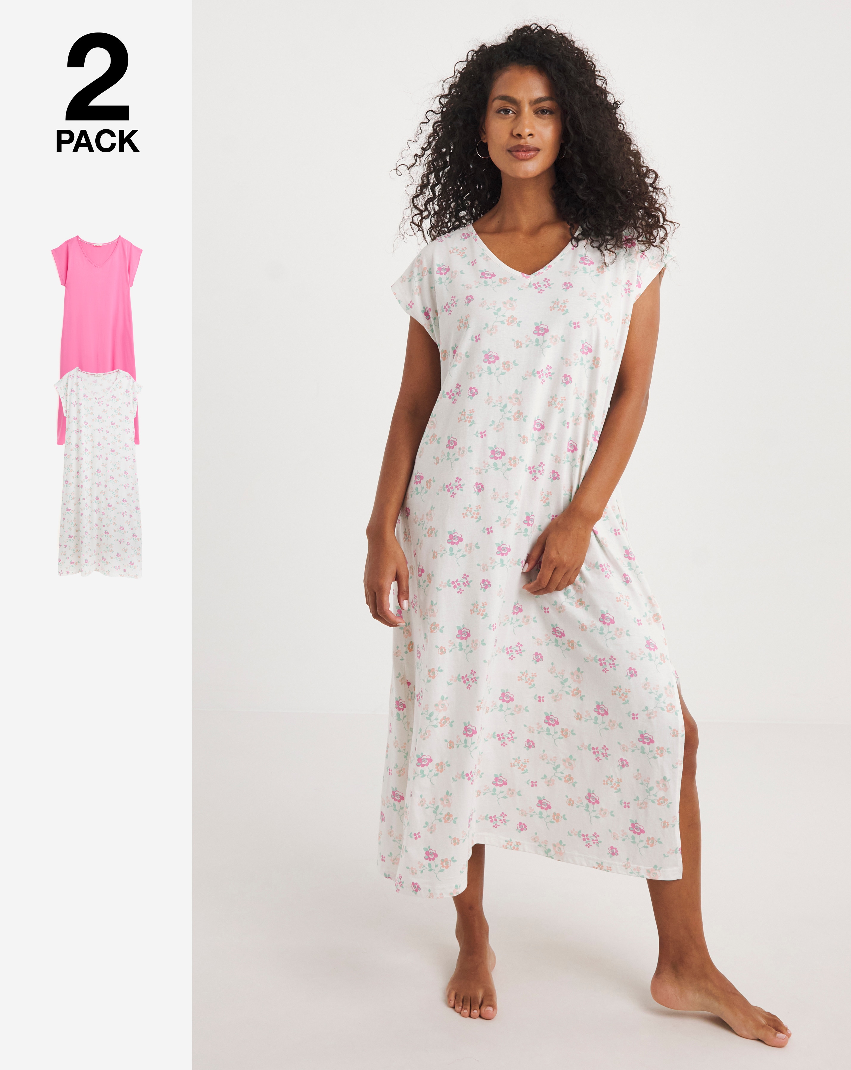 New In - Value 2 Pack Maxi Nighties