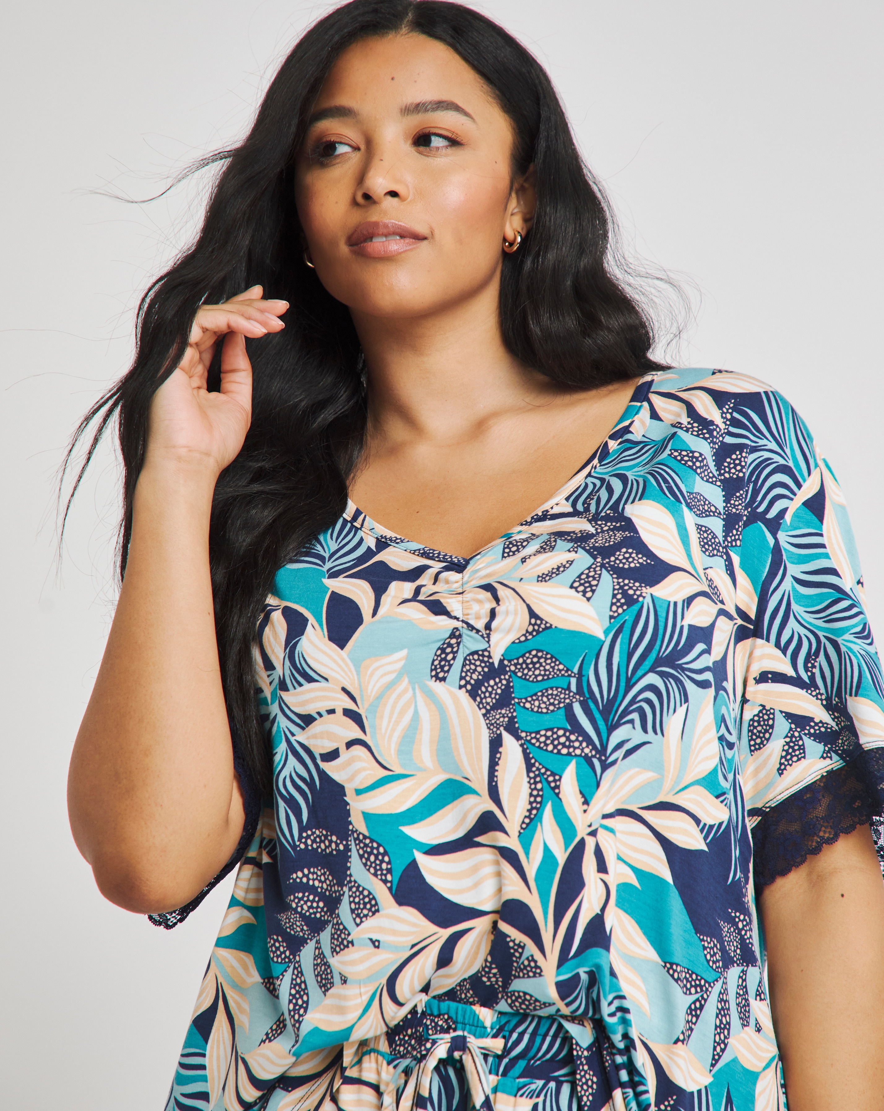 Luxurious Viscose Built In Support PJ