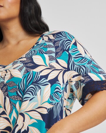 Luxurious Viscose Built In Support Pyjama Shortie Set