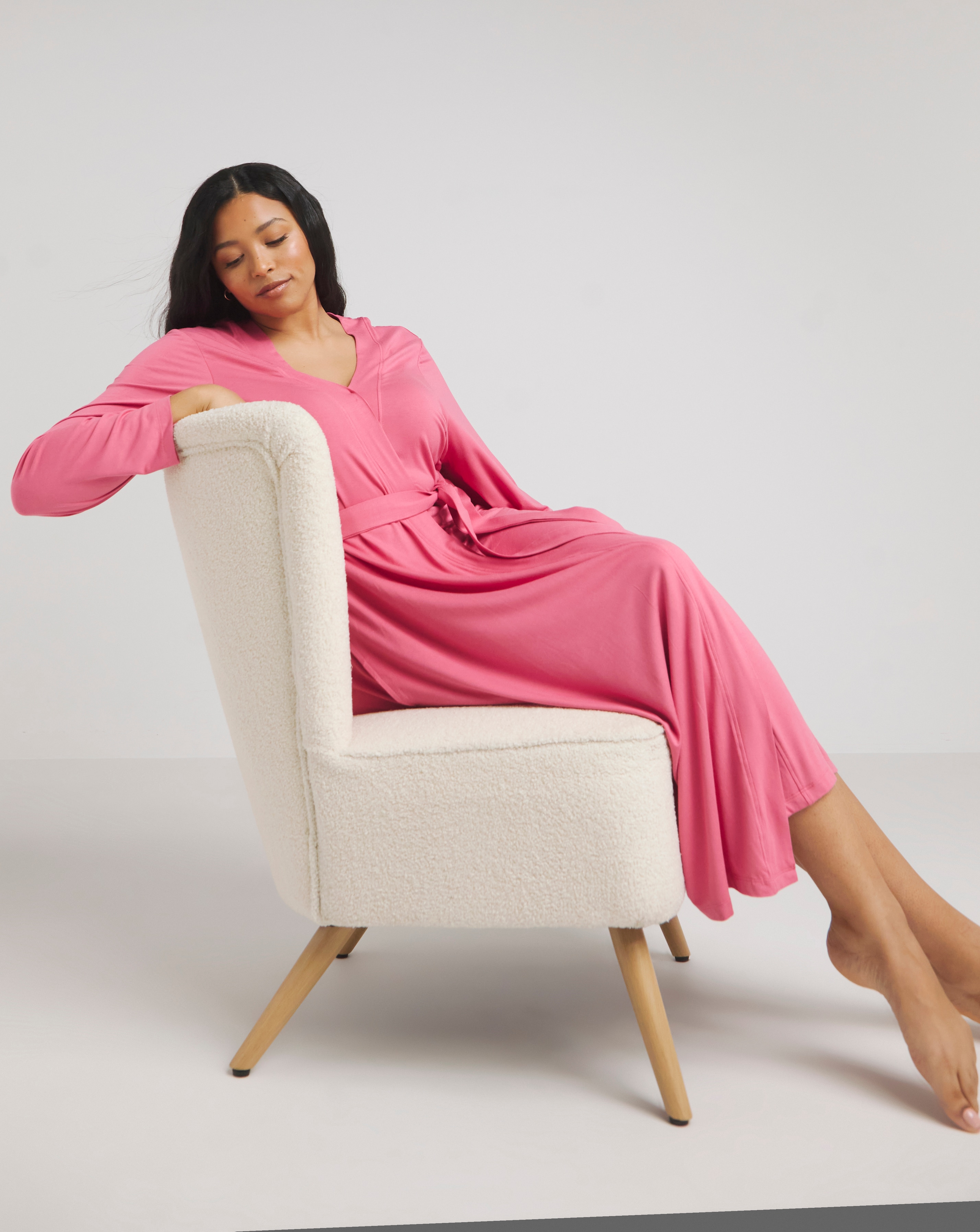 Pretty Secrets Cool Stretch Midi Gown