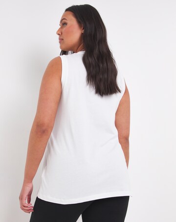 Cotton Relaxed Tank Top Vest