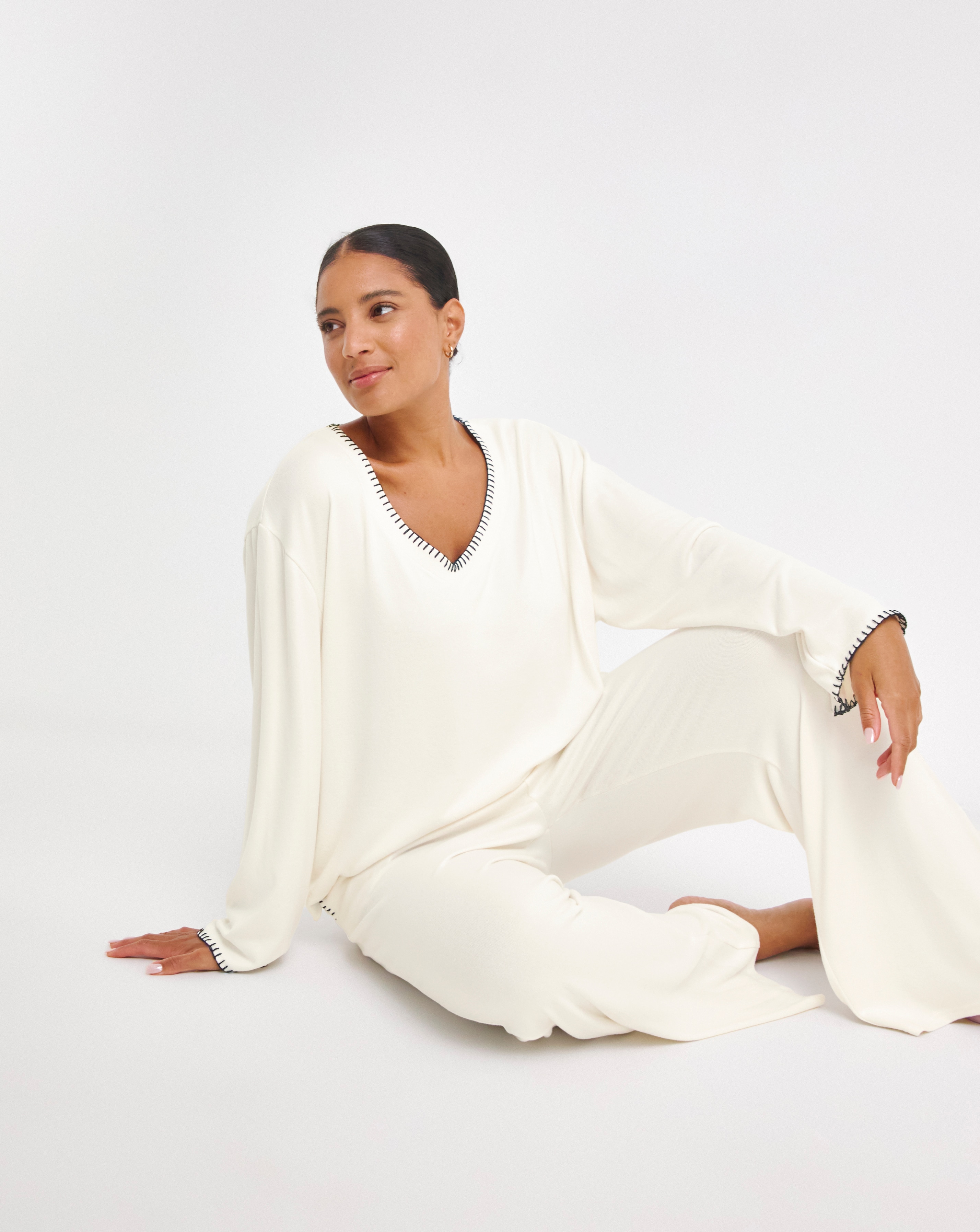 Figleaves Supersoft Stitch Lounge Set