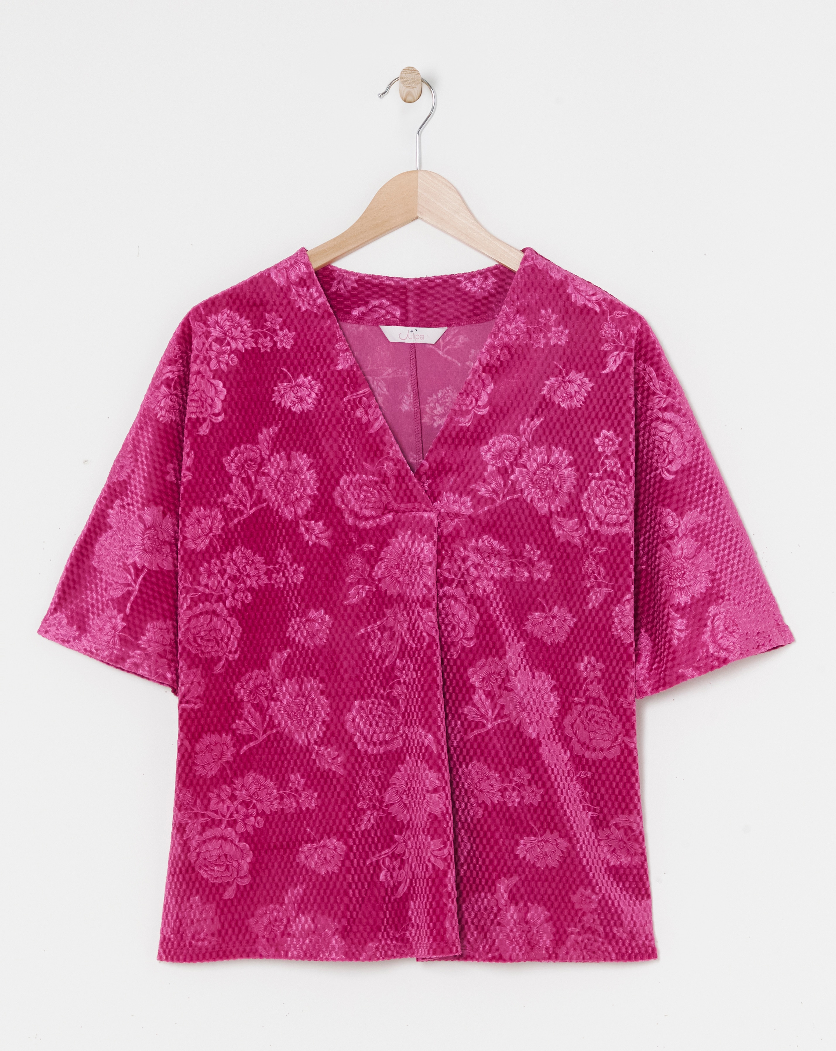 Julipa Embossed Velour Top