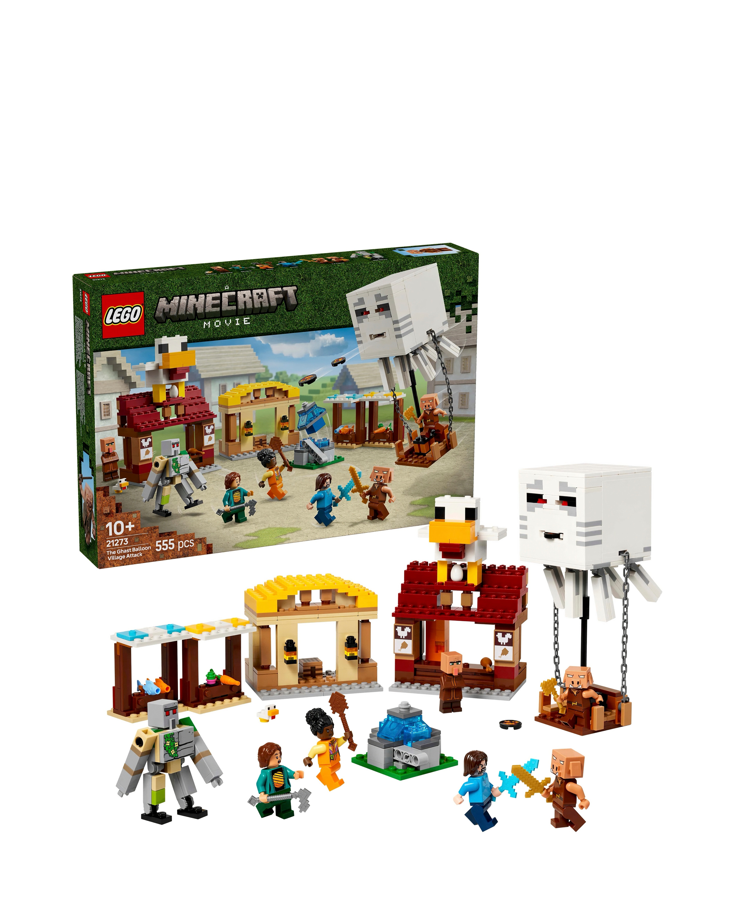 LEGO Minecraft The Ghast Balloon Village