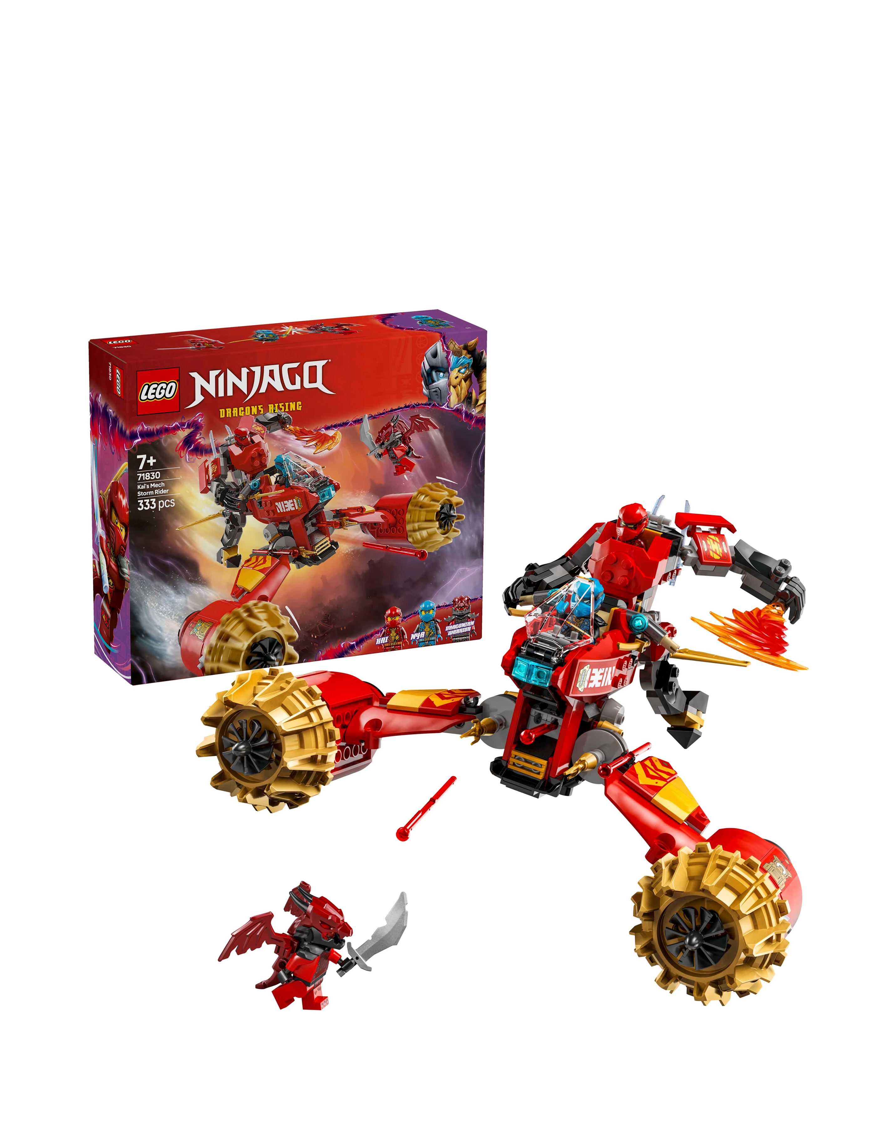 LEGO NINJAGO Kai's Mech Storm Rider Comb